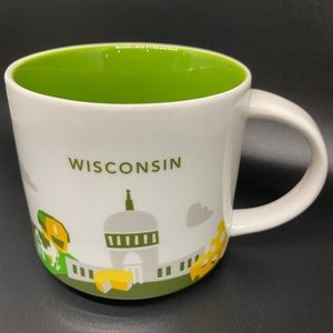 Starbucks Wisconsin You Are Here Mug